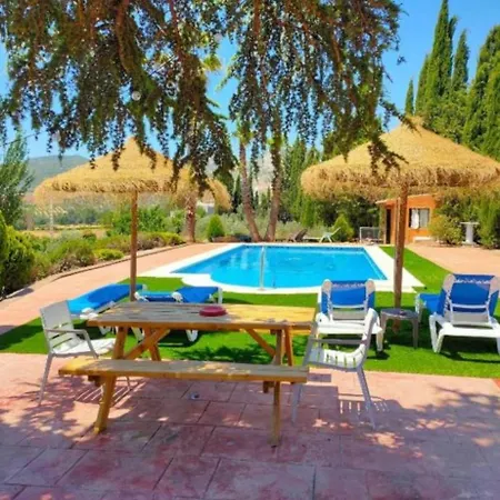 别墅 Cortijo Arcos - Lujo Rural Con Piscina Y Vistas Espectaculares En 马拉加