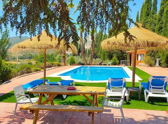 Vakantiehuis Cortijo Arcos - Lujo Rural Con Piscina Y Vistas Espectaculares En *